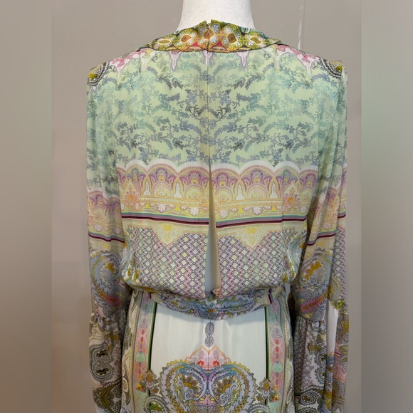 ALEXIS
Paisley Print Long Dress size L Never Worn - Picture 7 of 9